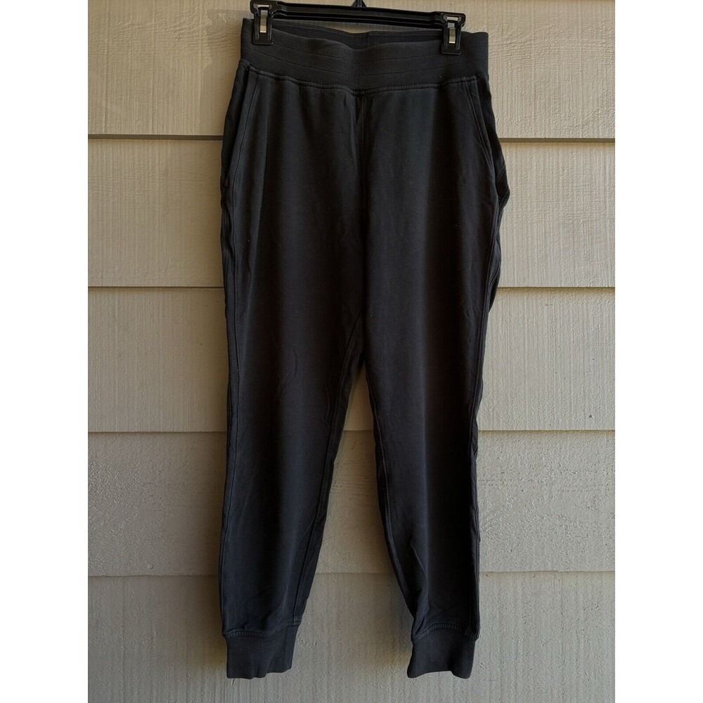 Lululemon Tapered Joggers High Rise Black Sz 8